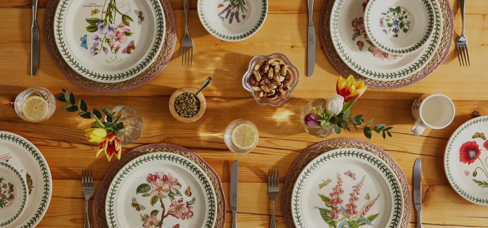 A welcoming table prepared for a shared meal